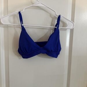 Aerie Blue Swim Coverup Top